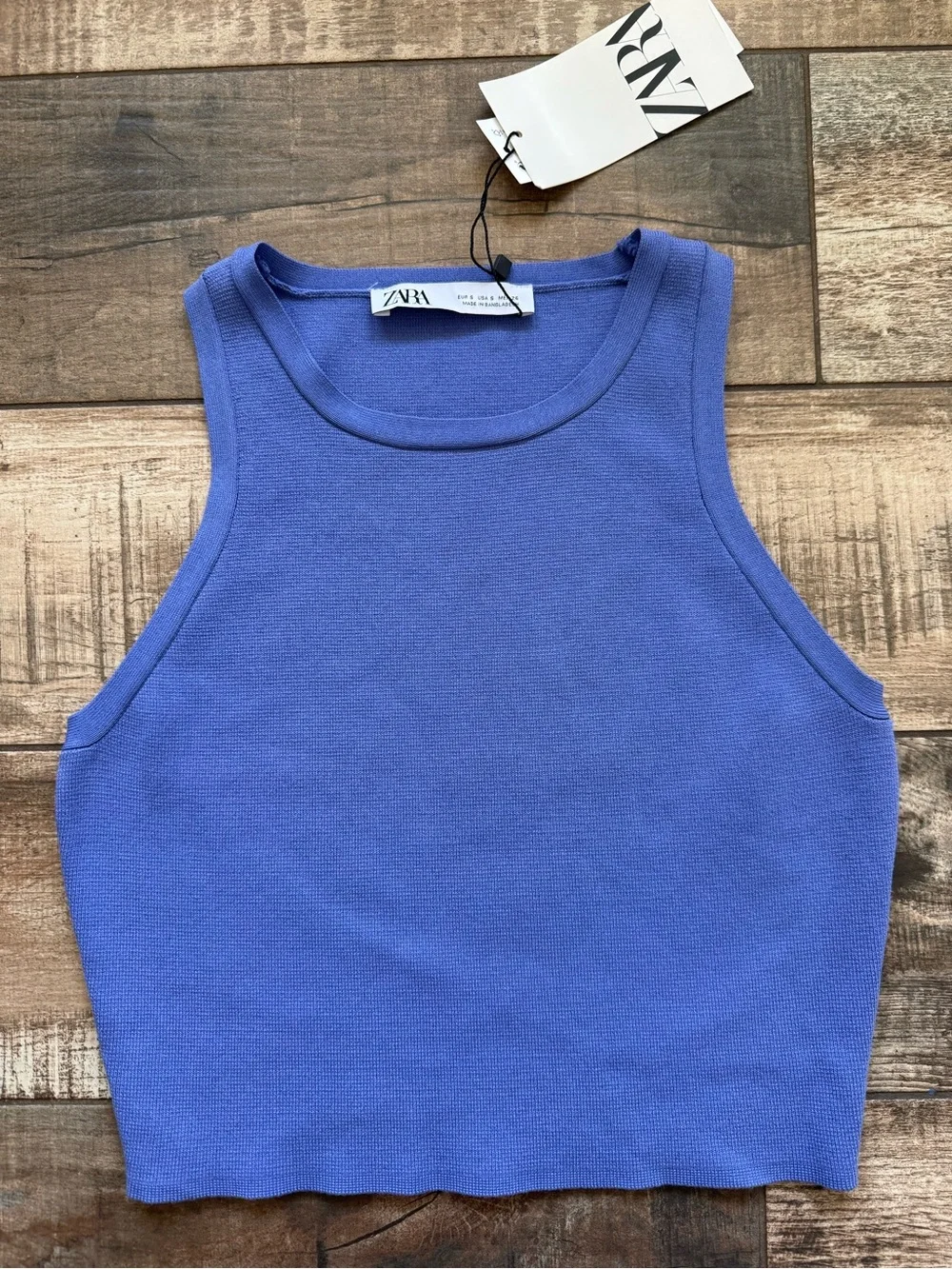 NWT* Zara Racerback Cropped Tank